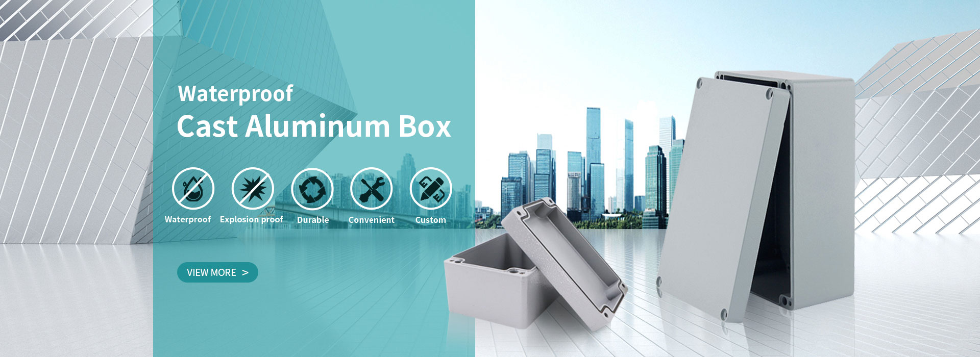 Boîtier en aluminium