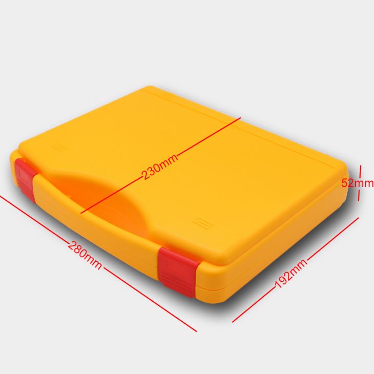 Mallette à outils d'emballage en plastique